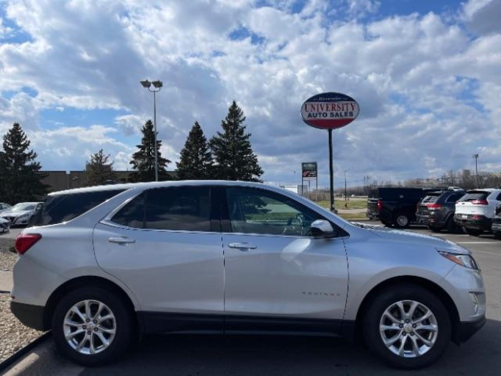 2020 Silver Ice Metallic Chevrolet Equinox LT 2WD (2GNAXJEV5L6) with an 1.5L L4 DIR DOHC 16V TURBO engine, 6-Speed Automatic transmission, located at 3301 W Hwy 13, Burnsville, MN, 55337, (952) 460-3200, 44.775333, -93.320808 - Photo #8